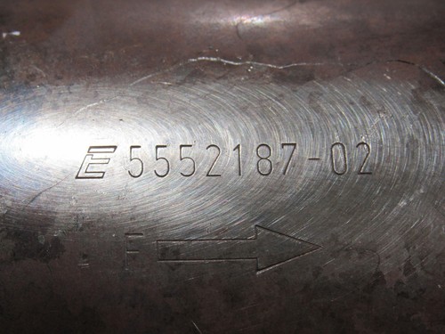 Scrap Metal 3.8L Right Passenger Exhaust Catalytic Converter 15-17 ;#6 - Picture 9 of 10