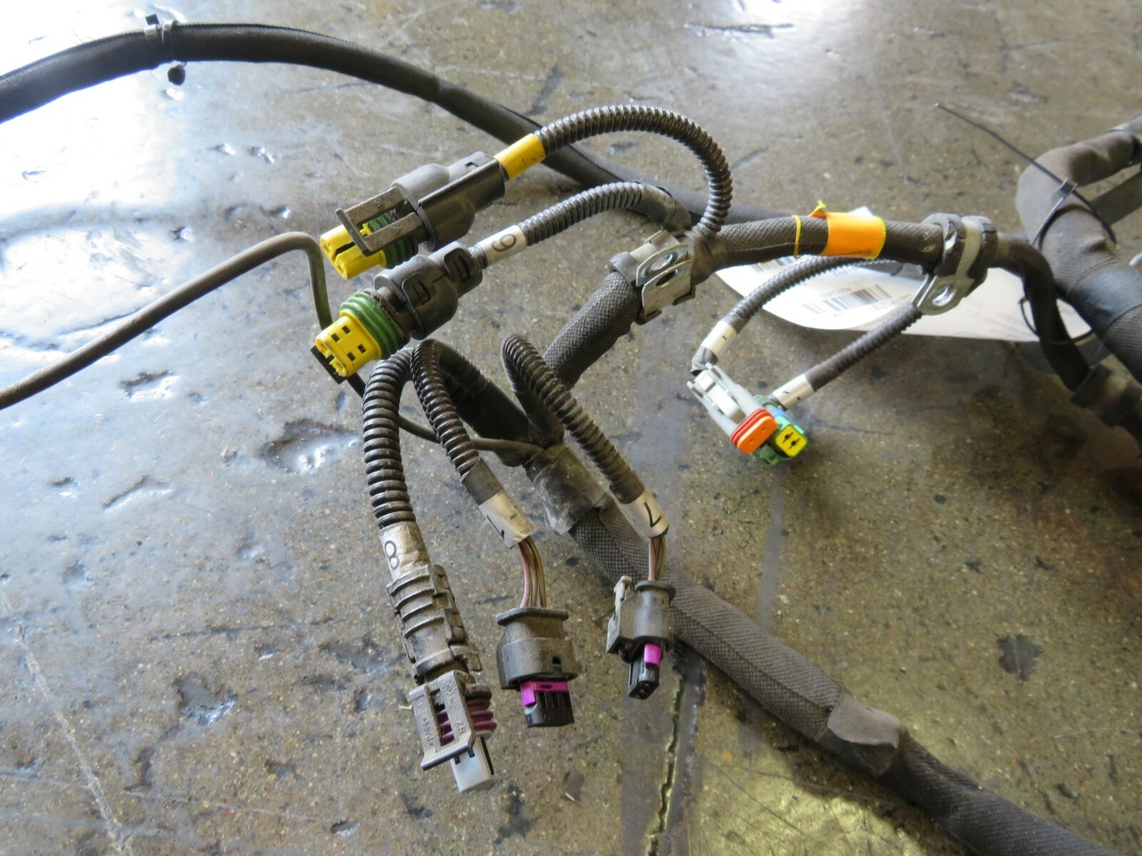 Ferrari FF, Front Differential PTU, Wire Harness, Used, P/N 272390