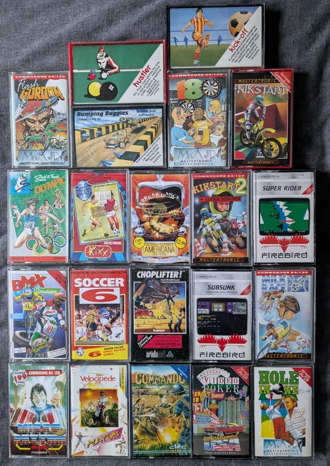 commodore 64 Computer + Games bundle job lot UK POSTAGE eBay