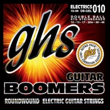 GHS DB-GBL Double-Ball End Boomers Electric Guitar Strings; Steinberger 10-46