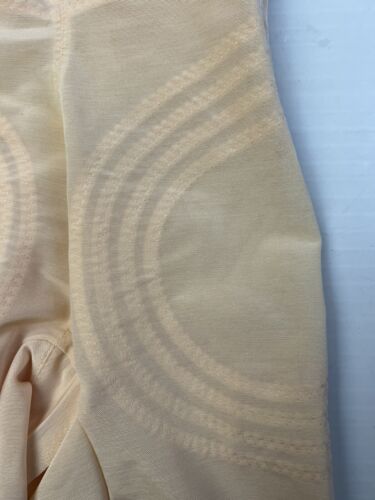 Rago 6209 No Roll High Waist Thigh Slimmer Shaper Nude Size Med 12 Shapewear - Picture 5 of 8
