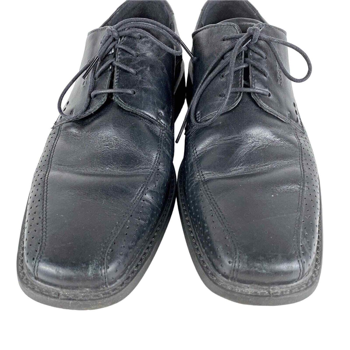 Men’s ecco black oxford’s leather shoes size 46/12-12.5 ECCO Men main image 4