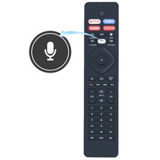 Mando a distancia por voz para Smart TV Philips 43PFL5604/F7 50PFL5704/F7 55PFL5704 4K UHD