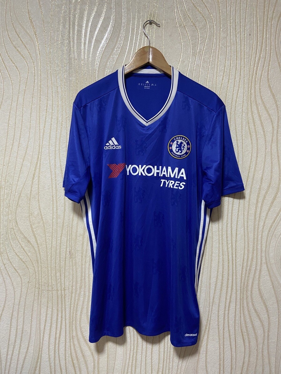CHELSEA 2016 2017 HOME FOOTBALL SHIRT SOCCER JERSEY ADIDAS AI7182