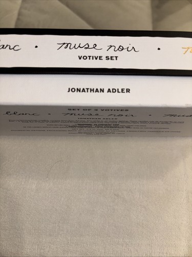 Jonathan Adler 3 Piece Votive Set Candles Brand New - Picture 3 of 13