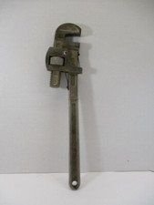 DUNLAP Tools 18" PIPE WRENCH Made of TOOL STEEL Drop Forged in USA Bright EC