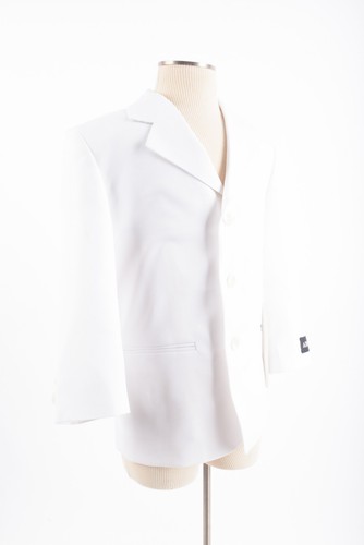 Adolfo Boys Suit Jacket Sport Coat Blazer Sz 5 White NWT - Picture 2 of 6