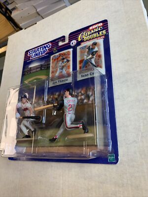 スポーツ JAPAN OPENING SERIES 2000 figures Starting Lineup 2000 Classic Doubles Jim Thome Sean Casey Action