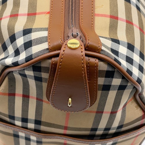 Authentic Burberry Nova Check Shadow Horse Boston Bag NS020346 - Picture 15 of 18