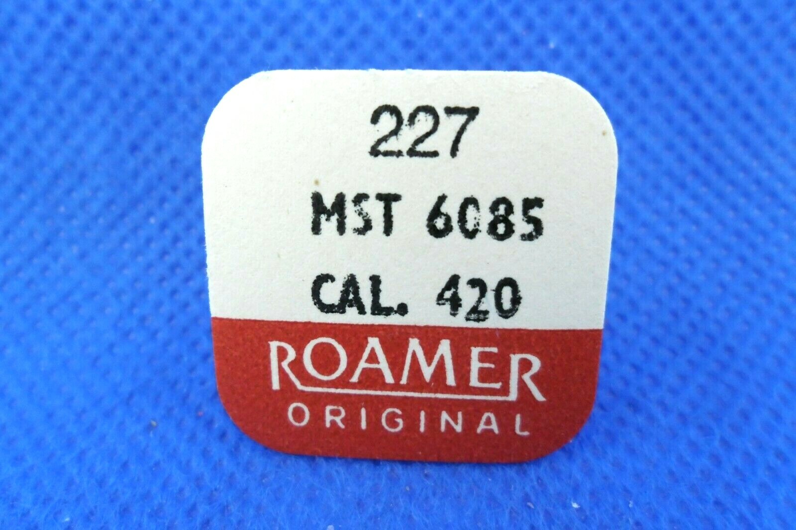 Roue de seconde Roamer 227 MST 6085 Cal 420 pour restauration de montre