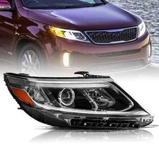 For 2014-2015 Kia Sorento LX LED DRL Projector Right Passenger Side Headlight