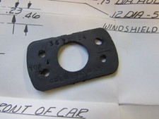 1974 Up Amc Hornet Gremlin Radio Antenna Grommet With Template Instructions
