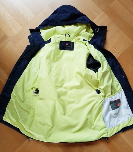 MARIE LUND super DAMEN Funktion JACKE Regenjacke Windjacke 40 blau KAPUZE wNEU - Bild 7 von 10