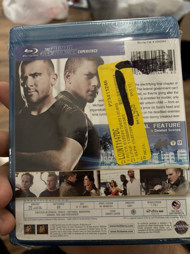 NEU Prison Break: The Final Break (Blu-ray, 2009) SEALED OOP RARITÄT - Bild 3 von 3