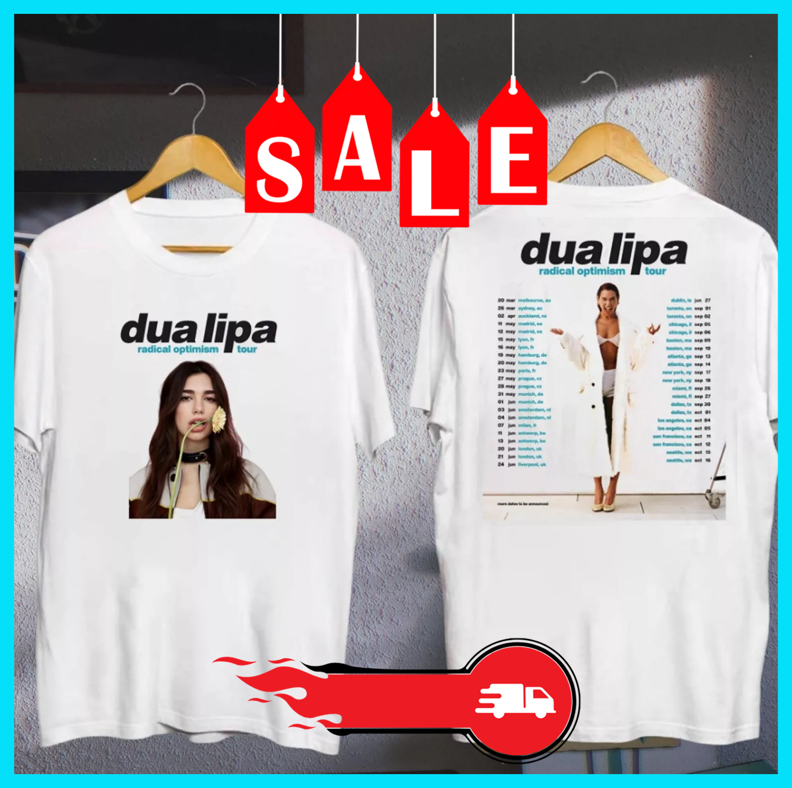 Dua Lipa Radical Optimism Tour 2025 Shirt, Dua Lipa 2025 Concert Tee Gifts