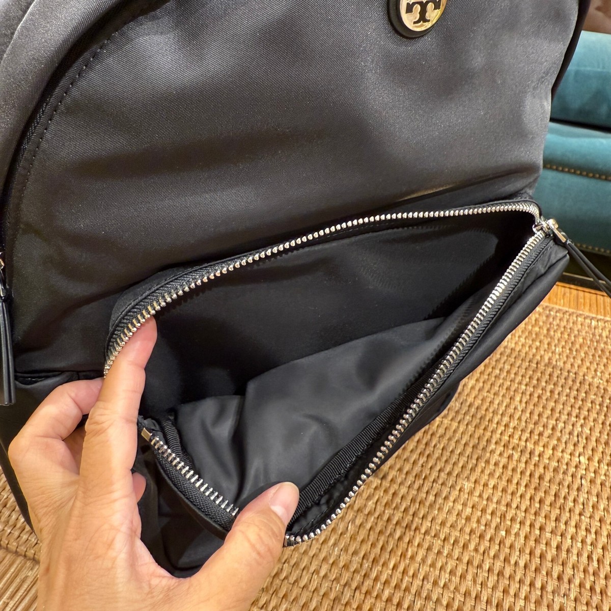 Tory Burch Nylon Backpack 173559 Lightweight Retail $328 | eBay