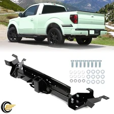 Rear Bumper Reinforcement For Ford F-150 2009-2014 W/ Class 3 Tow Hitch Trailer