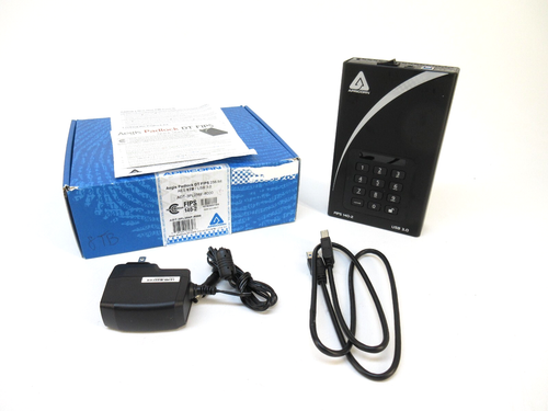 Apricorn Aegis Padlock DT FIPS ADT-3PL256F-8000 External Hard Drive, 8TB, USB3.0