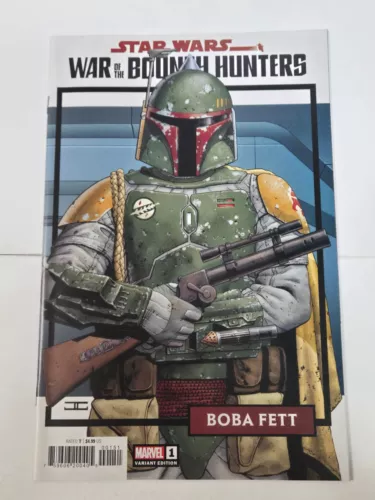 STAR WARS WAR OF BOUNTY HUNTERS #1 NEAR MINT TRADING CARD VARIANT MARVEL b-385