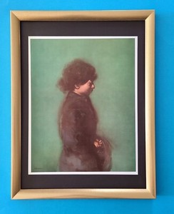 RAFAEL CORONEL +  MEXICAN MASTER BEAUTIFUL  LG PRINT + SIGNED MOUNTED AND FRAMED
