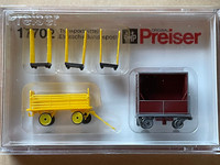Preiser 17702 Ho 1:87; Transportmittel. Deutsche Bundespost, Neu & Ovp