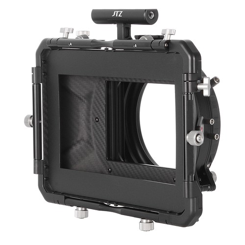 JTZ DP30 Film Carbon Fiber 4x4" Matte Box 15mm 19mm For Sony ARRI RED BMD - Picture 6 of 12