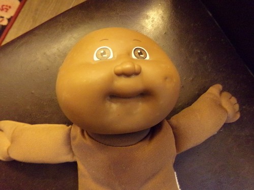 cabbage patchBEAN BOTTOM A/A DOLL NICE PLAYED WITH CONDITION - Picture 2 of 4