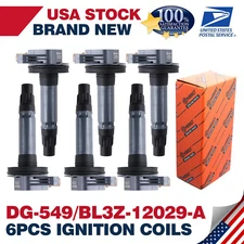 6Pcs Ignition Coil For Ford Taurus 2013-2016 DG548/DG549 BL3Z12029A UF-646