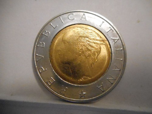 500 Lire Coin Quincentennial 1494-1994 (C) READ