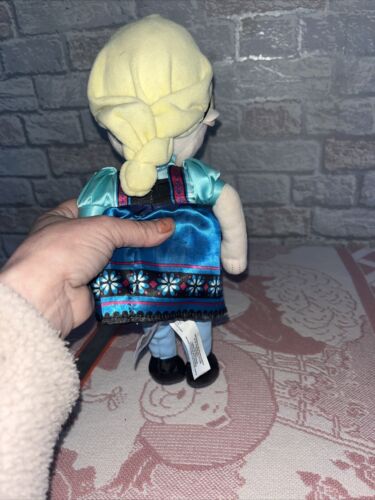 Disney Store Frozen Elsa Animators Plush Young Princess 13" Stuffed Doll - Picture 4 of 7