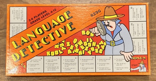 Language Detective Vintage 1990 Complete Creative Teaching Grammar 6296 EUC