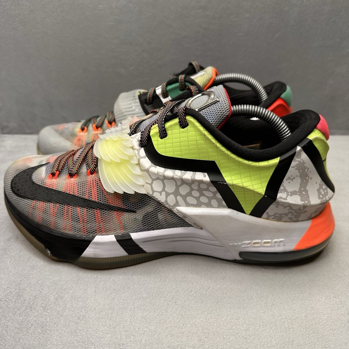 Mens Size 10 Nike KD 7 VII \'What The‎ KD\' Basketball Shoes Multicolor 2015 Mens Size 10 Nike KD 7 VII  main image 2