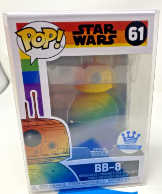 Funko Pop! Star Wars BB-8 #61 Pride Rainbow Funko Exclusive In