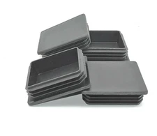 3" x 3" Square Tubing Plug   Fits 3" OD  Tubing Cap  Various Package Sizes