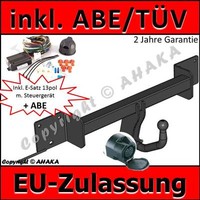 AHK ES13 E-Satz FüR BMW E81 E87 E90 E91 AnhäNgevorrichtung AnhäNgerkupplung