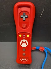 Official Nintendo Wii U Motion Plus Controller Remote Mario Edition OEM RVL-036