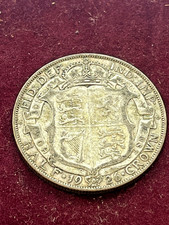 1926 GEORGE V SILVER HALF-CROWN COIN
