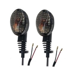 Motorcycle Turn Signal Indicator Light Compatible with KAWASAKI Smoke shell