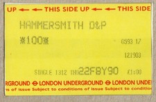 Hammersmith D&P 17 - UTS London Underground - Hammersmith District & Piccadilly