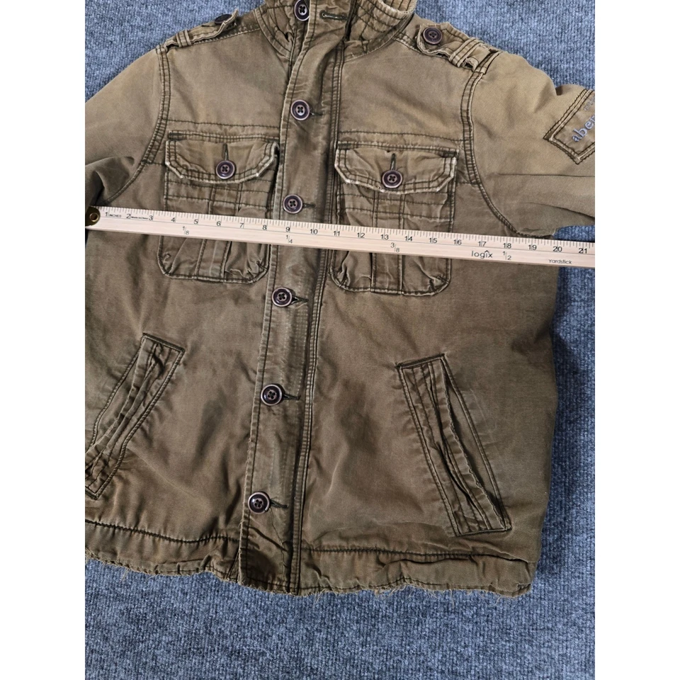 Chaqueta de Carga Y2K Abercrombie Niños Jóvenes Elk Lake Talla XL FALTAN 2 BOTONES Foto 4 de 4