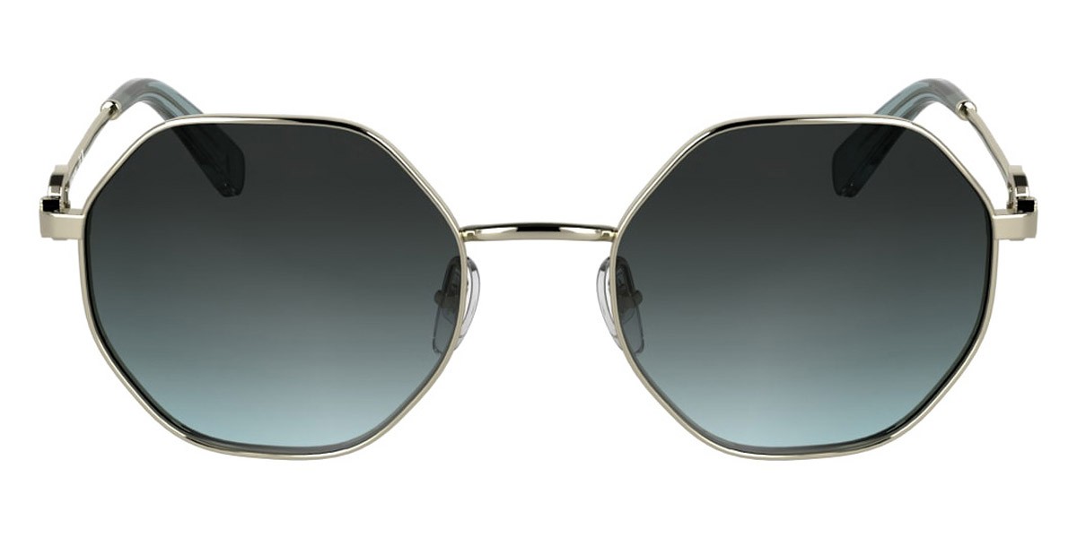 Солнцезащитные очки Longchamp LO179S Женские золотые 52 мм Новые, 100% подлинные