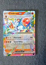 Cinderace ex 38/217 Ascended Heroes Double Rare NM