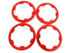 Heavy Duty Nylon Baja Outer Bead Lock Rings - Red