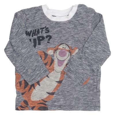 Disney Baby, Langarmshirt, Größe: 92, Grau/Mehrfarbig, Baumwolle, Print #KSh