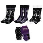 Womens Girls 3 Pack Wednesday Socks Wednesday Addams Gift Boxed Socks 3-9 UK