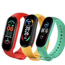 Smart Watch Fitness Tracker Men Women Heart Rate BP Monitor Waterproof