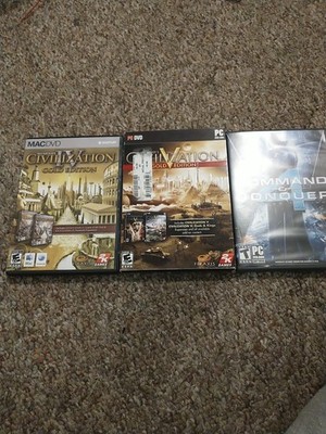 Sidmeirs Civilization 4 And 5 And  Command And Conquer  Tiberian Twilight