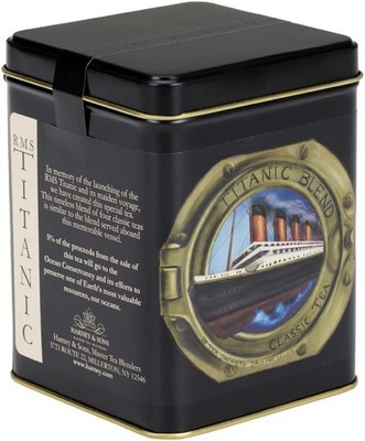 RMS TITANIC Tea 20 Count Sachet Tin