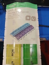 AM/PM Weekly Pill Planner