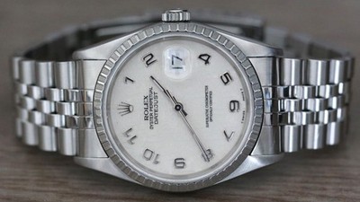 Rolex Datejust 36 16200 Jubilee Stahl Rolex-Dial Top !!!